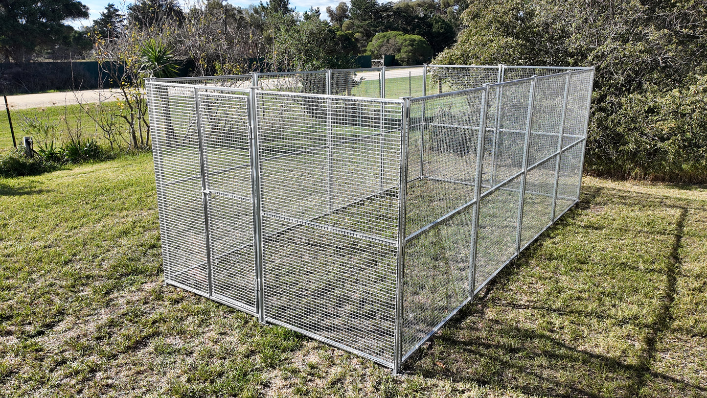 2.5mx5m single run with 25mmx25mm mesh