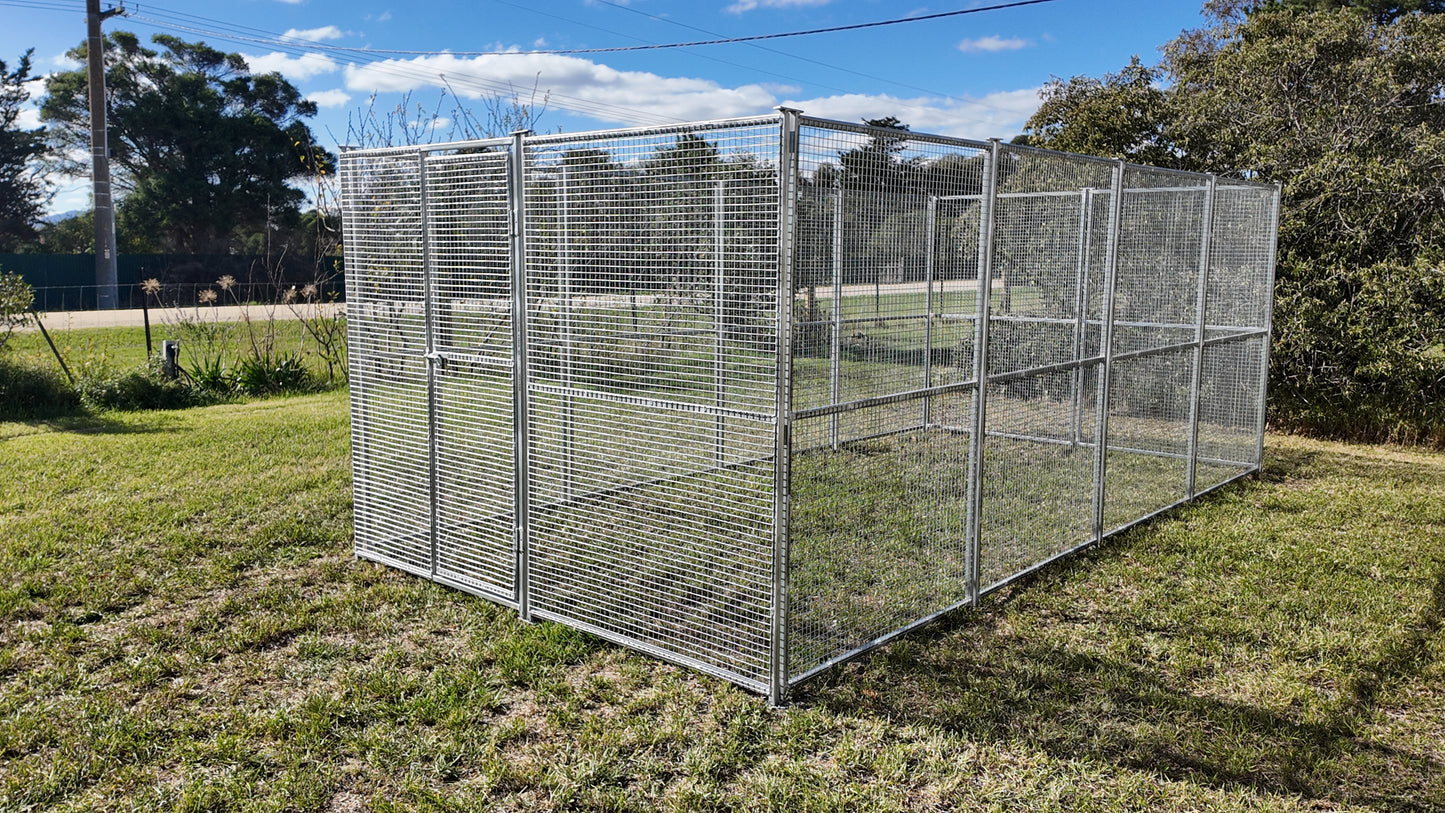 2.5mx5m single run with 25mmx25mm mesh